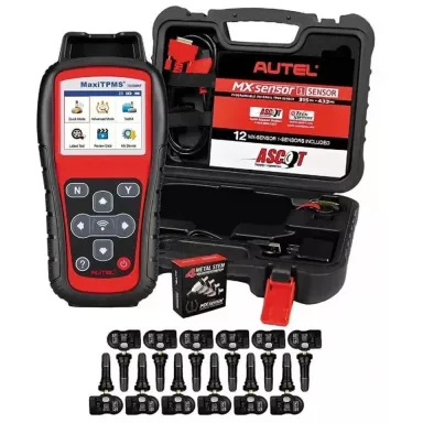 Autel TS508WF Advanced TPMS WIFI Tool Kit with 12 Rubber MXsensors & 4 metal Stems